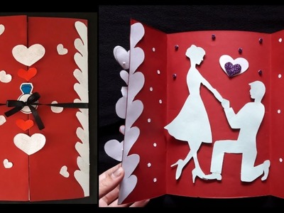 Propose Day Card || Greeting card idea for Valentines Day
