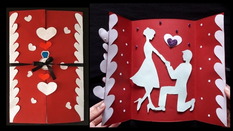 Propose Day Card || Greeting card idea for Valentines Day