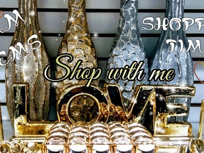 Shop with me???? |New Glam Home Decor ideas|Ross| TG Maxx|Burlington| ????Dollar Tree| 2018