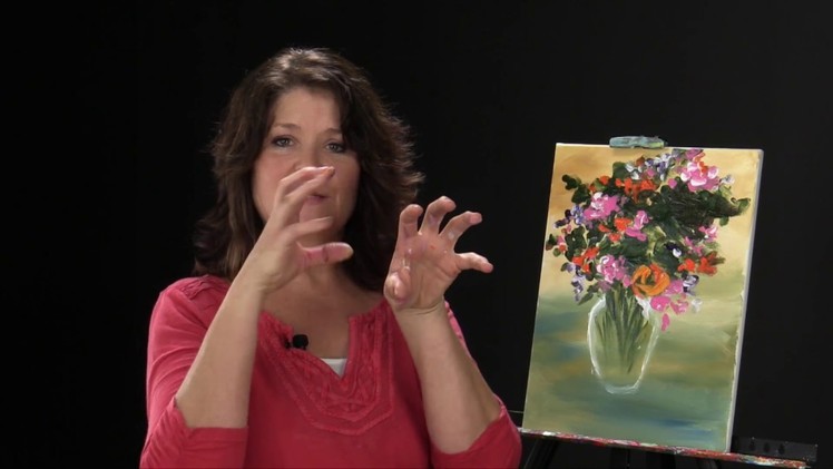 Step By Step - Acrylic Painting with Christine MacShane - Bouquet