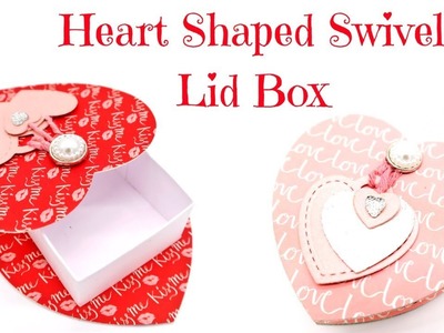 Swivel Lid Heart Shaped Box | Valentine's Series 2018