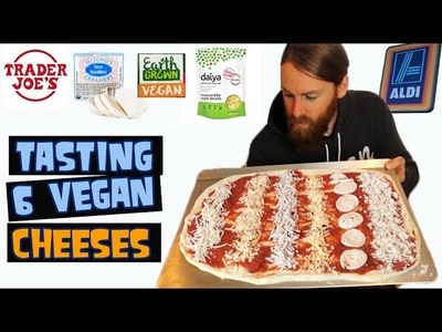 Tasting 6 VEGAN Cheeses ( How do they Stretch Melt Taste)