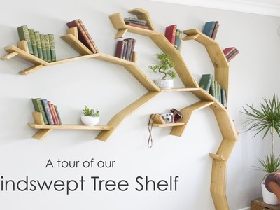 Tree Shelf Tour - A Quick Look Around our 2.1m Windswept Tree Shelf