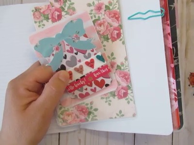 Valentines Projects 2018: Sweetheart B6 Travelers Notebook