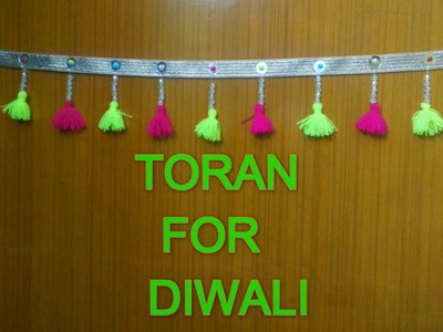 VERY EASY TORAN MAKING FOR DIWALI