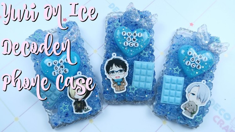 Yuri On Ice Decoden Phone Case - Watch me Decoden