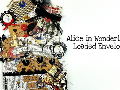 Alice in Wonderland Loaded Envelope
