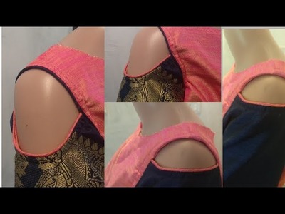 Cold sleeve for blouse and dress cutting and stitching in hindi |DIY| HD