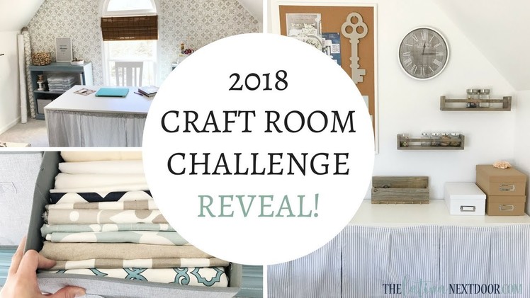 Craft Room Challenge 2018 Reveal