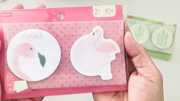 Daiso Kawaii Haul   Stationery and Paper Craft Items 020618