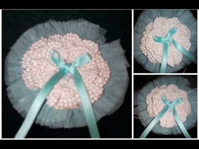 Diy crochet kanzashi band Beginners #1