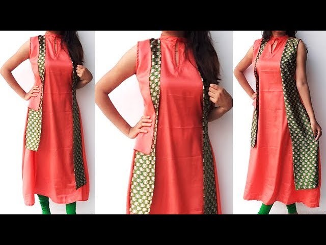 stylish kurti cutting