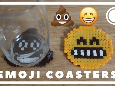 DIY Emoji Coasters (perler beads) Tutorial #31