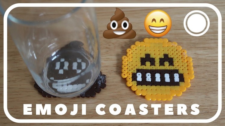 DIY Emoji Coasters (perler beads) Tutorial #31