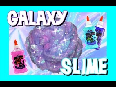 DIY Galaxy Slime Recipe!