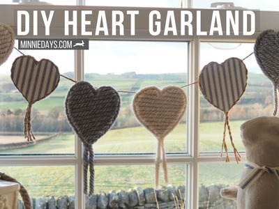 DIY Heart Garland | Budget Friendly