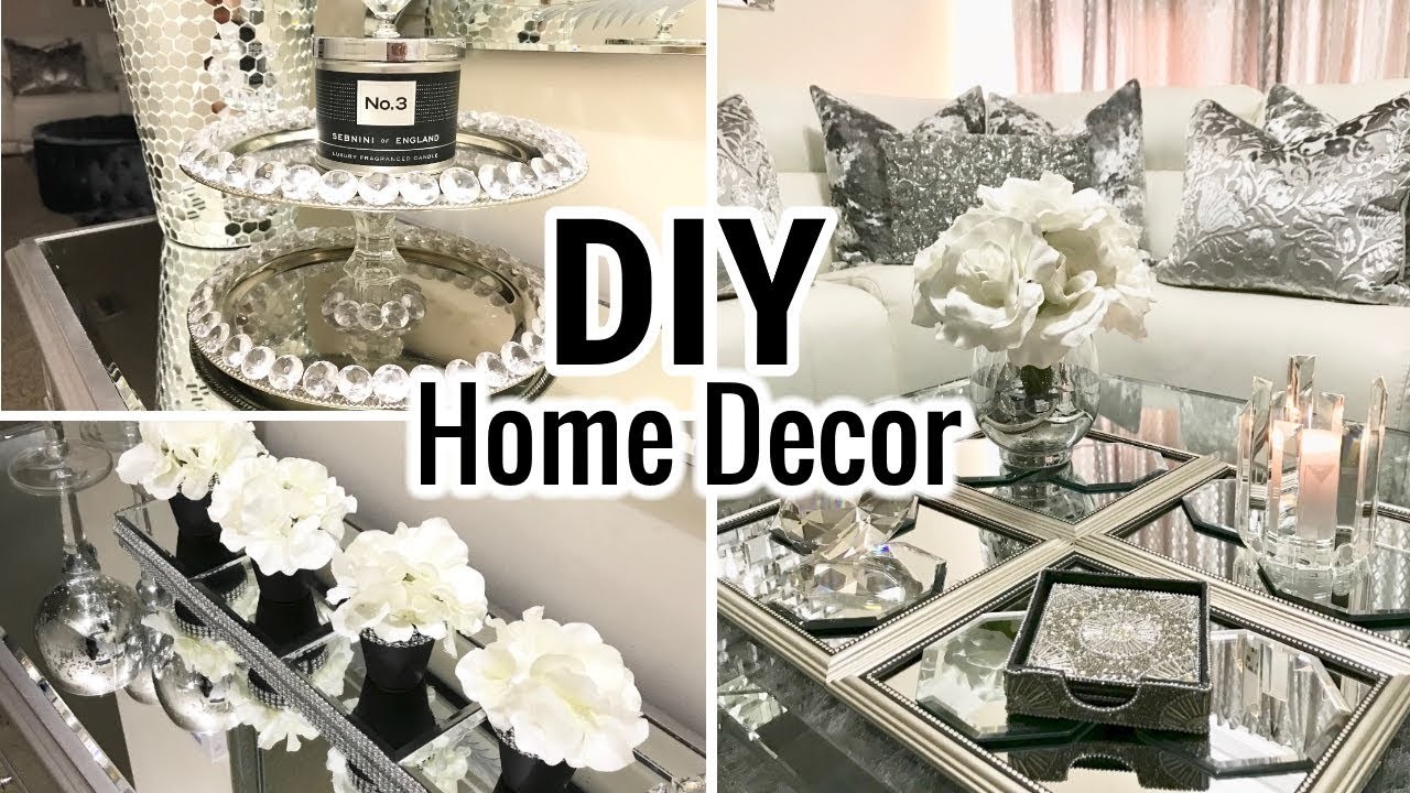 DIY Home Decor Ideas 2018, Dollar Tree DIY Mirror Decor