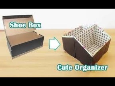 DIY Makeup Storage and Organization | DIY MAKEUP ORGANIZER with a Shoe Box