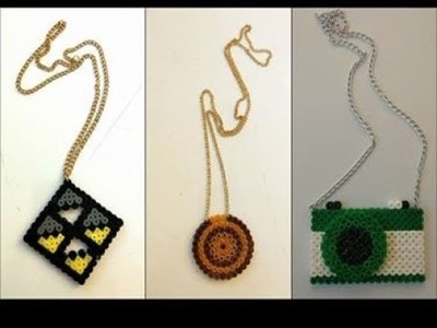 DIY Perler Bead Necklace | 3 Different Necklace ideas using Hama Bead