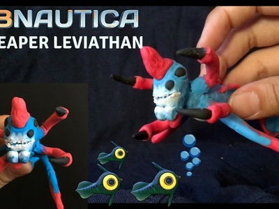 DIY reaper leviathan from "subnautica" - clay tutorial