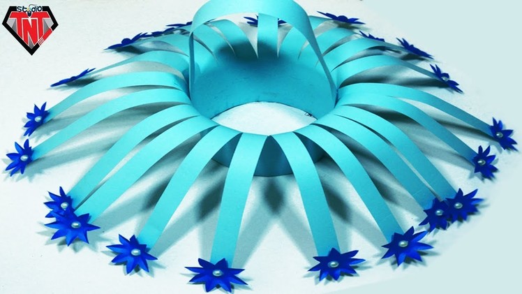 DIY Room hanging decorations || How To Make Paper Wall Hanging Origami || Colored Paper Crafts