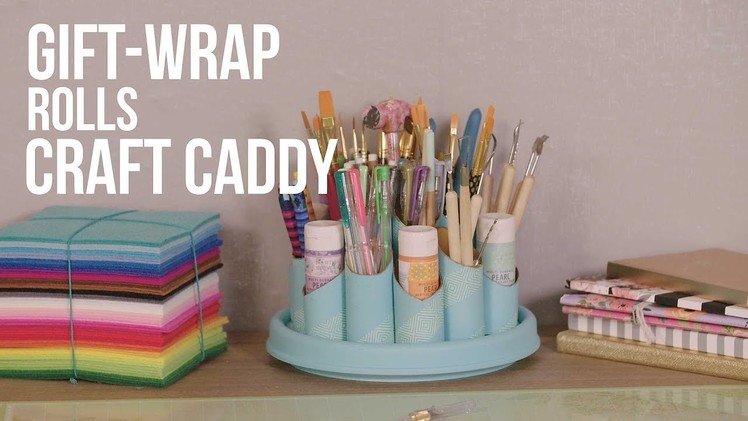 DIY Rotating Craft Caddy