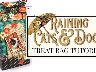 DIY Treat Bag Tutorial: Club G45 - Vol 2 Featuring Raining Cats & Dogs