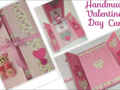 DIY Valentine Cards Handmade 3D Pop up Greeting Card for Boyfriend Valentines Day.Birthday Love Card
