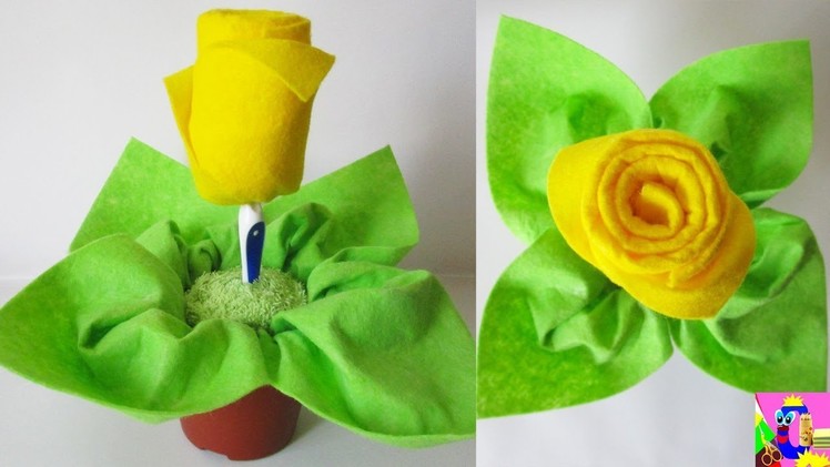 DIY Washcloth Rose Tutorial | Towel Folding Flower | Baby Shower Ideas | Роза из полотенца