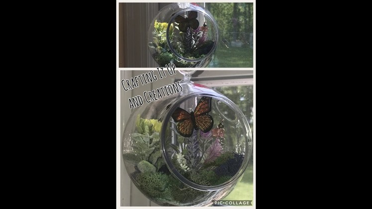 Dollar Tree DIY Terrarium featuring special artist Alison Merritt - Butterfly ???? Beauty