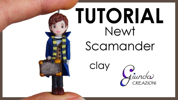 [ENG] Newt Scamander polymer clay Tutorial - from Fantastic Beasts fimo DIY