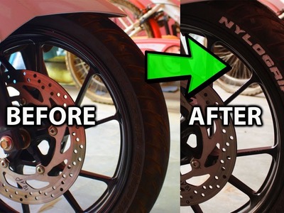 FZ25 Race Tyre Upgrade Modification [EASY] DIY | How to Tutorial | Do's & Don'ts