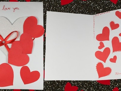 Greeting Cards: How to make a very easy and simple greeting card for Valentine’s Day