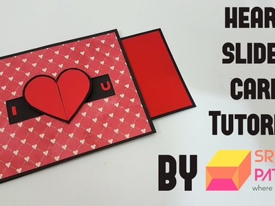Heart Slider Card Tutorial by Srushti Patil | Valentine Special