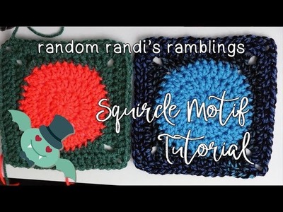 How to Crochet a Squircle Granny Afghan Motif || Beginner Friendly Tutorial