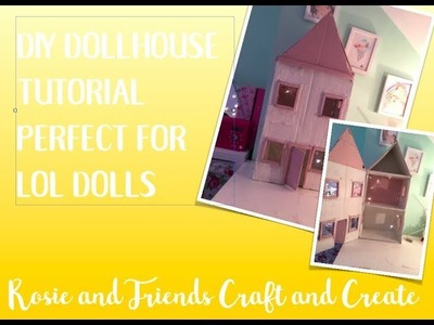 How to make a DIY LOL Dollhouse EASY TUTORIAL