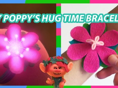 HOW TO MAKE A HUG TIME BRACELET | POPPY | TROLLS | EASY | DIY | TUTORIAL |