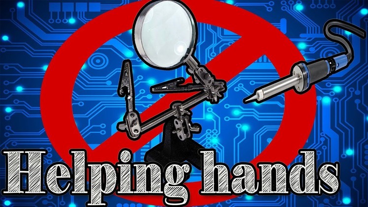 How to make Best DIY helping hands for soldering at home
