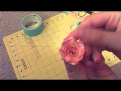 How To Make Duct Tape Mini Flower Keychains