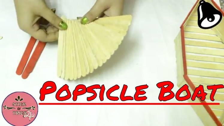 How to Make Popsicle Stick Boat || Popsicle Stick Craft || Ice Cream Stick Craft