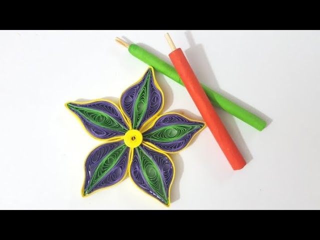 ✅ How to make quilling tool at home - Slotted Tool