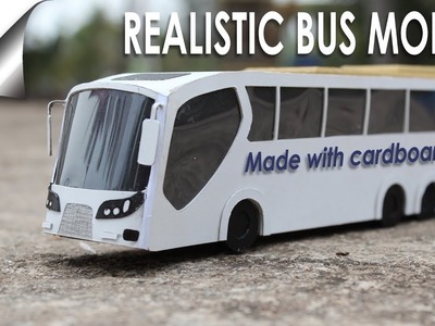 How to make RealisticVolvo Bus  | Amazing Cardboard DIY