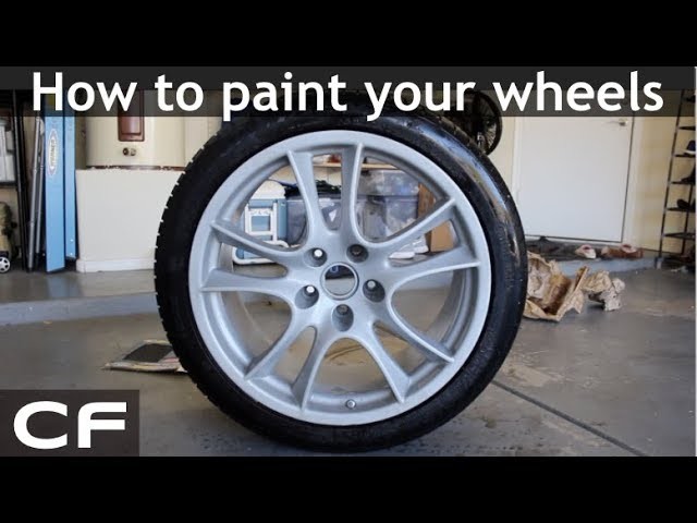 How to Spray Paint Your Wheels - DIY Tutorial