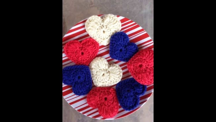 Introducing patriotic heart dish scrubbies!!!!