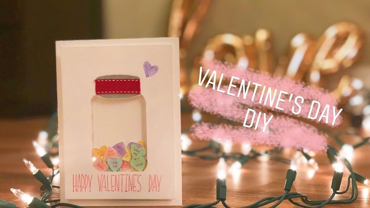 Last Minute Valentine's Day DIY Card Tutorial ♥ 簡單情人節手作卡