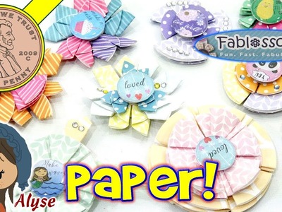 Learn How The Fablossom DIY Paper Flowers Kit Works