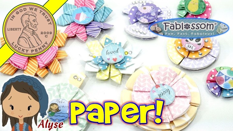 Learn How The Fablossom DIY Paper Flowers Kit Works