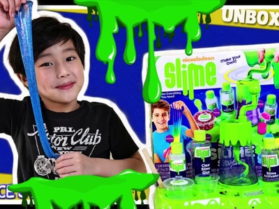 Nickelodeon Super Slime Studio Kit Review Commercial Toys R Us DIY Galaxy Slime Kit