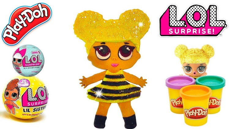 Play Doh L.O.L. Surprise Doll Making Queen Bee Play-Doh Super Craft