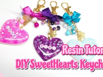 Resin Heart Tutorial : DIY Resin Accesories : Handmade Keychain : Andisa Charms